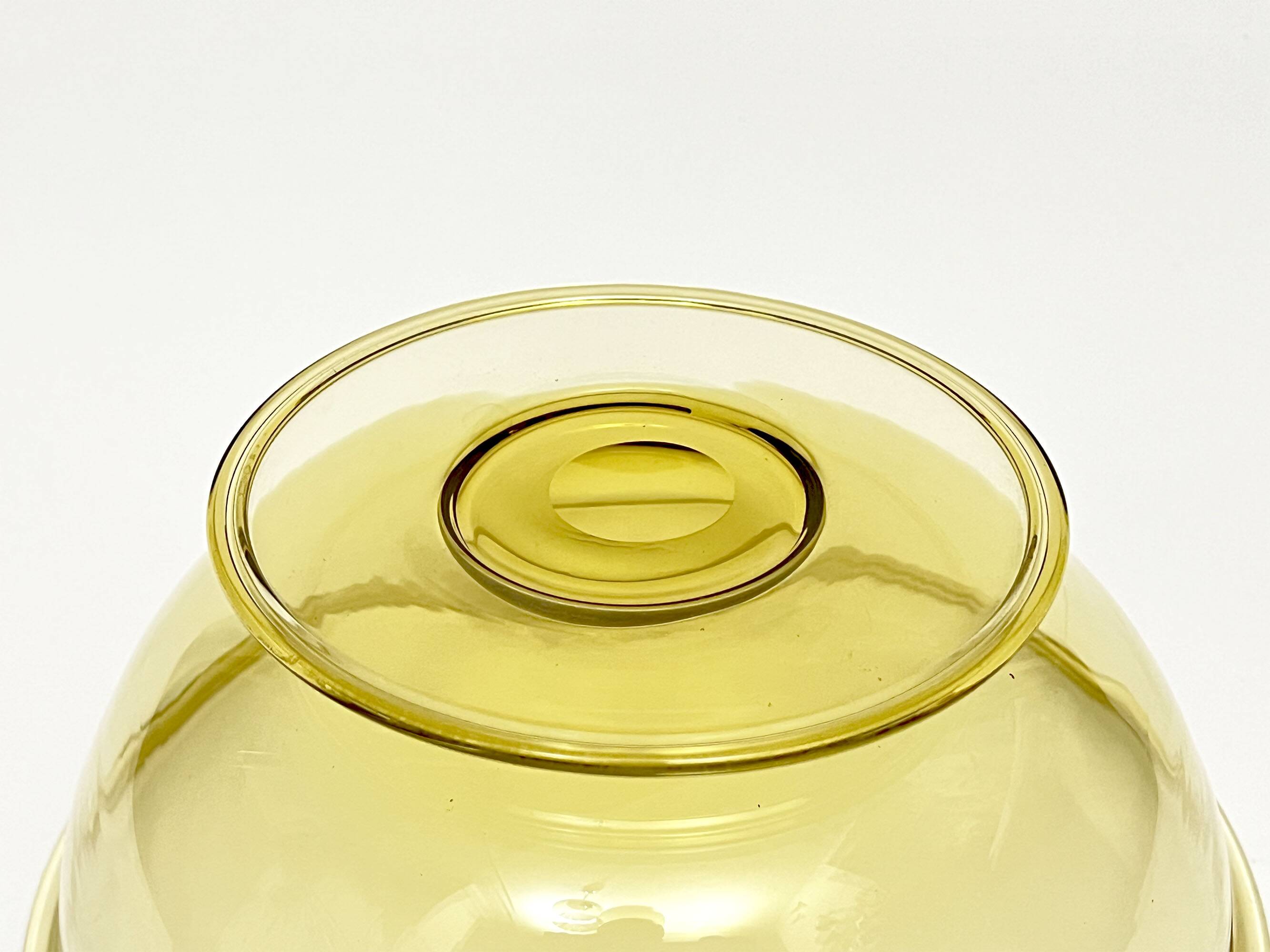 Bol en verre de Murano des années 1930 attribué à Vittorio Zecchin pour Cappell.