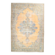 Tapis persan bleu classique 7x11, 222x330cm