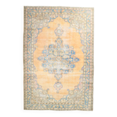 7x11 Classic Blue Persian Rug,222x330Cm
