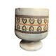 Vallauris, polychrome earthenware cache pot vase by Jean Lespinasse circa 1960