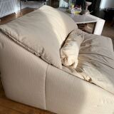 Chauffeuse Plumy Annie Hiéronimus pour Cinna