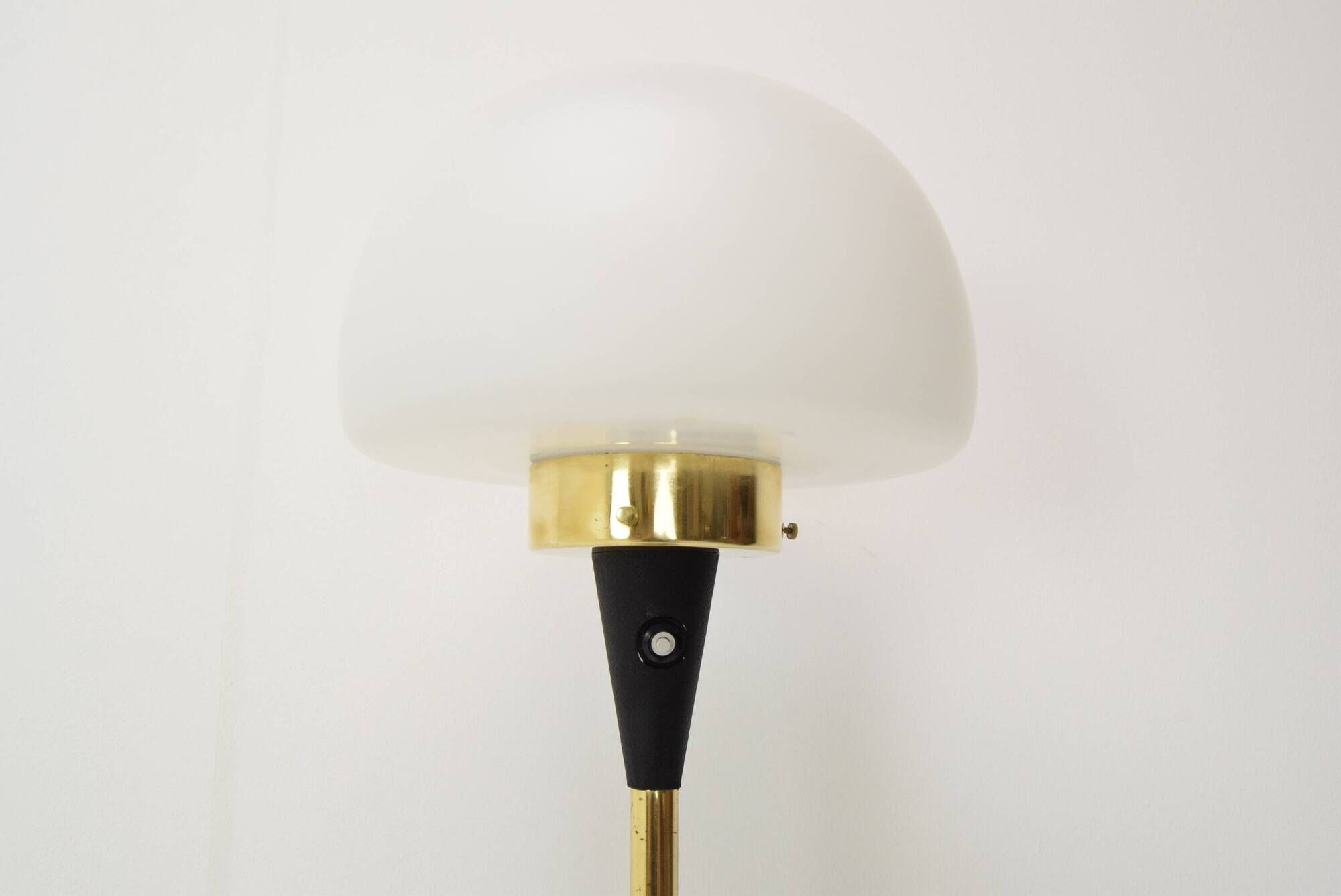 Vintage floor lamp designed by jaroslav bejvl for lidokov,1960's.