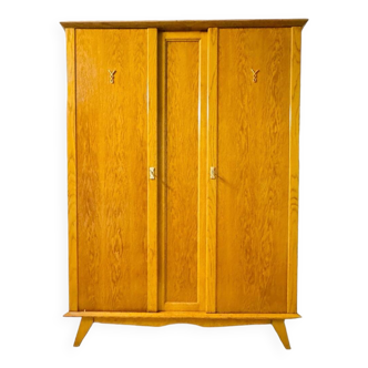 Vintage Parisian wardrobe with compass feet from the 60s