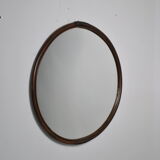 Large rattan mirror 96 cm
