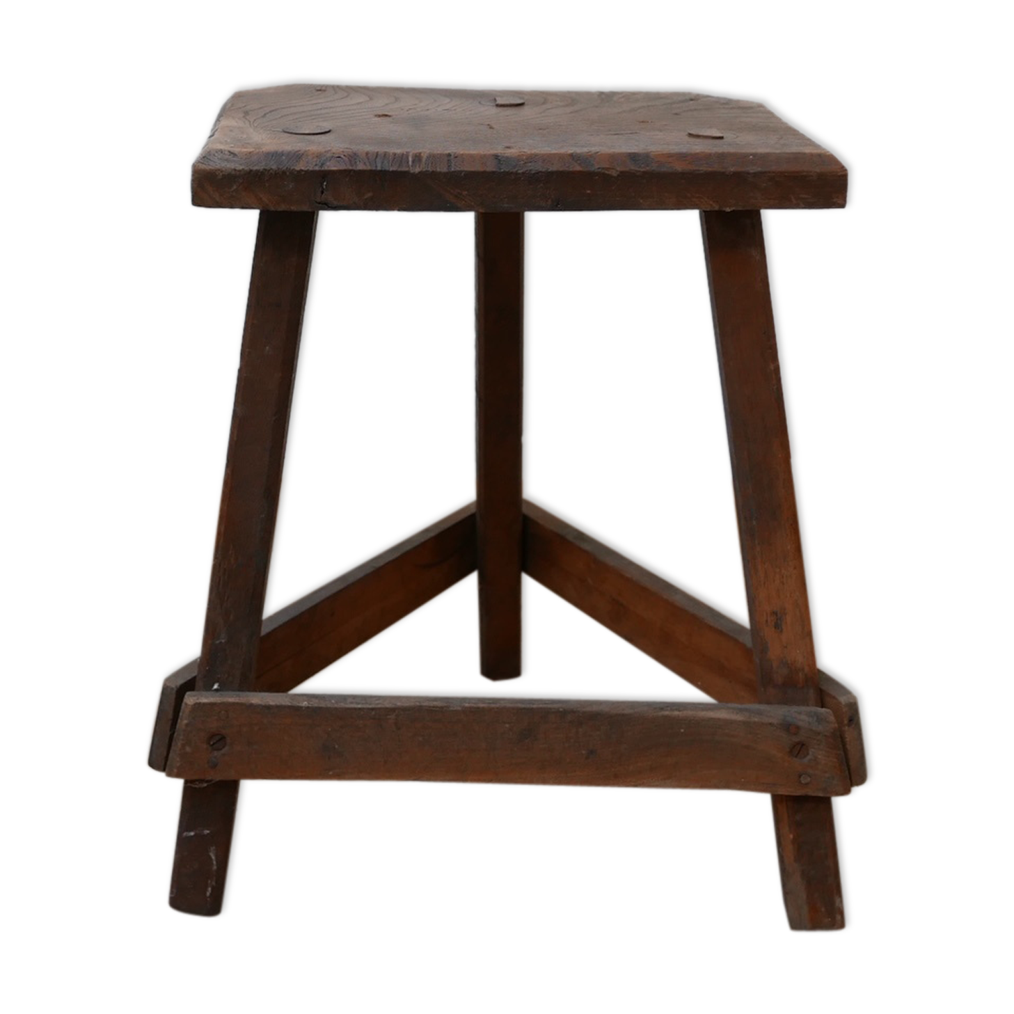 English wooden cutler's stool