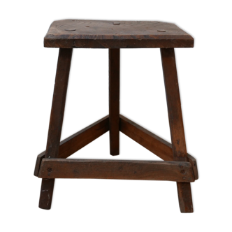 English wooden cutler's stool