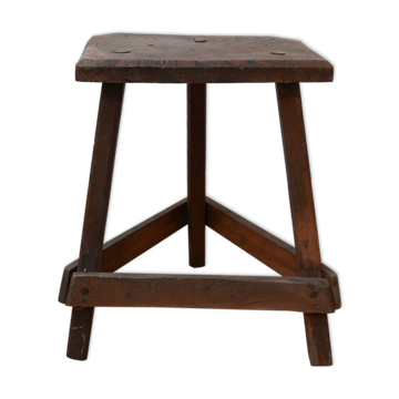 English wooden cutler's stool