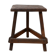 English wooden cutler's stool