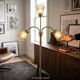 Vintage rockabilly floor lamp