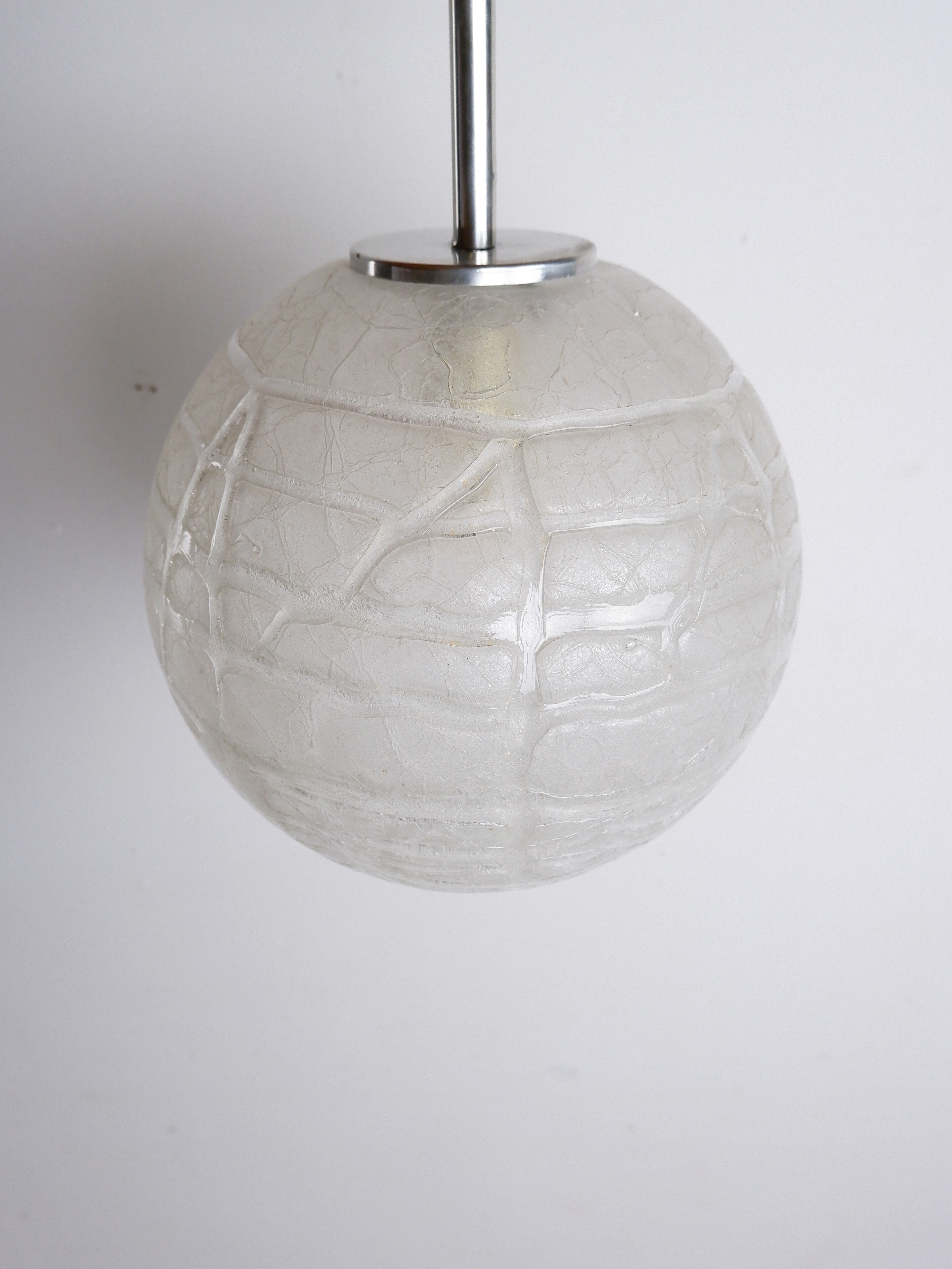 Doria Leuchten hanging lamp, 1970s