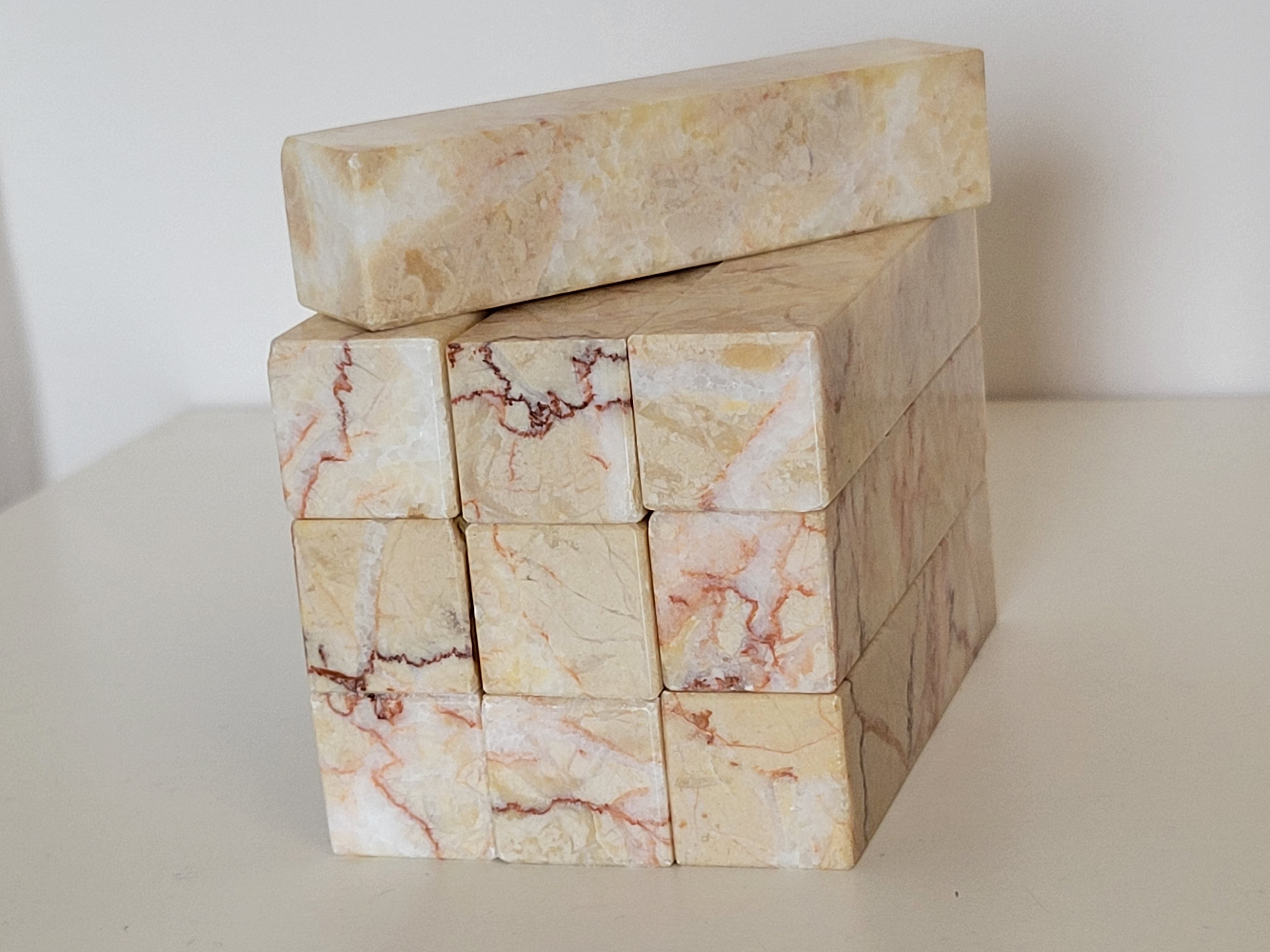 10 covered stand vintage marble knife holder