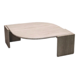 Table basse en travertin Roche Bobois