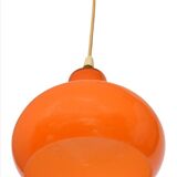 Suspension in orange opaline from the 1960s.