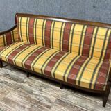 Empire period mahogany bench circa 1820 (197cm)