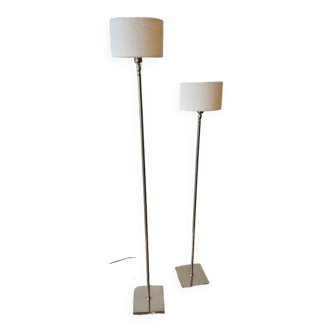 Duo of designer floor lamps 90