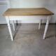 Old dining table Parisian farm kitchen occasional vintage Parisian office