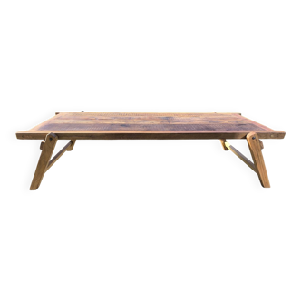 XXL coffee table in recycled wood - Industrial Style &