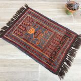 Oriental carpet pure wool 78 x 48cm