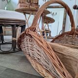Vintage log basket