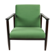 Light Green Velvet GFM-142 Armchair by Edmund Homa, 1970s