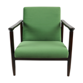 Fauteuil GFM-142 en velours vert clair par Edmund Homa, années 1970