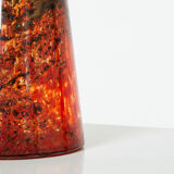 Glass vase of murano around 1970