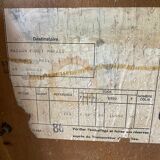 Baumann bistro chairs in wood and skaï