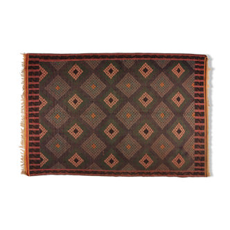 Anatolian handmade kilim rug 297 cm x 191 cm