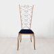Paire de chaises vintage, design Pier Luigi Colli