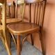 set of 20 mismatched bentwood vintage restaurant bistro chairs