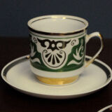 Chodziez Poland PRL coffee service