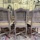 Suite de 6 chaises cannées de style Louis XV - Régence