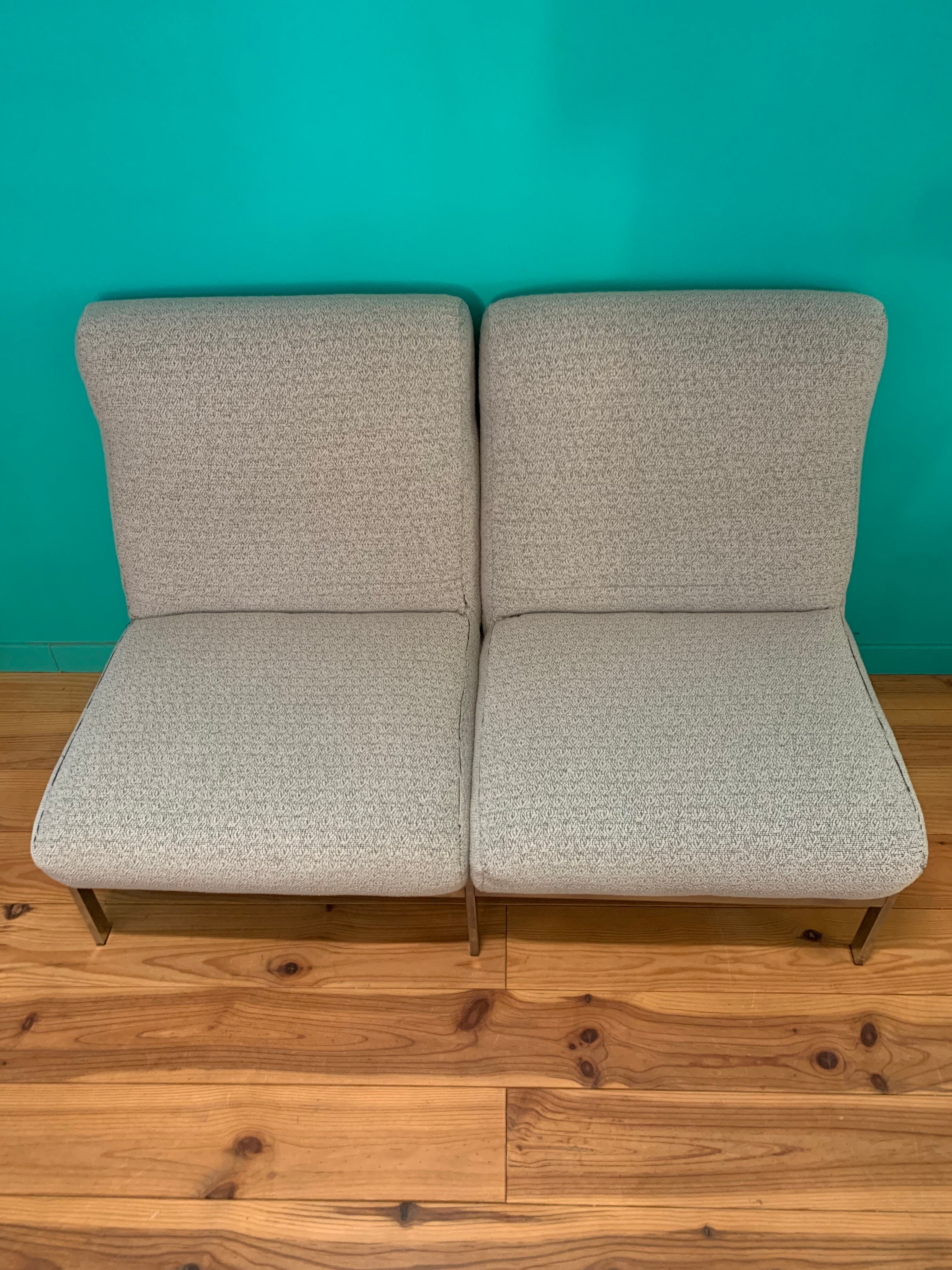 Vintage Space Age bench