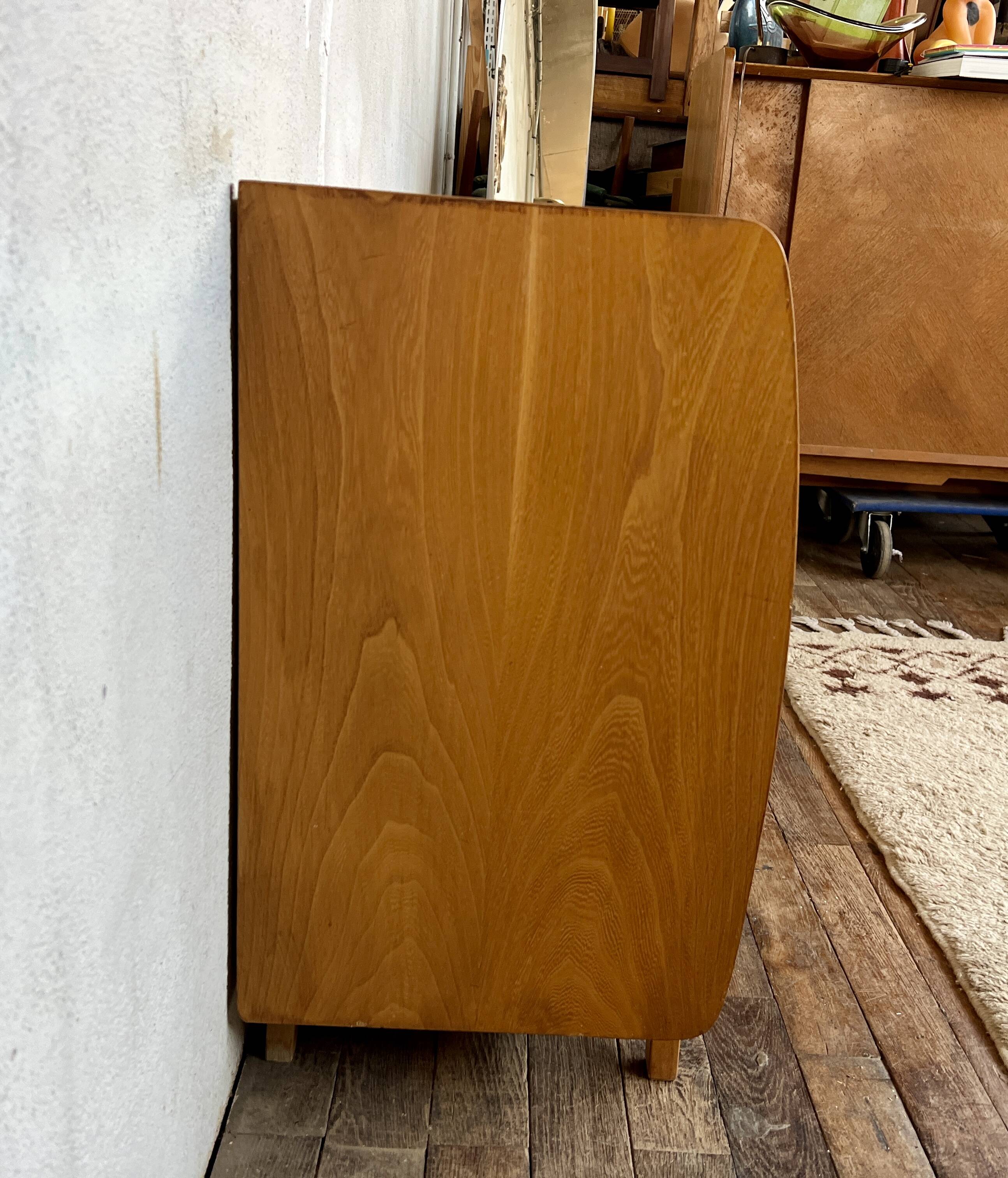 Vintage sideboard with compass feet