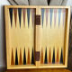 Jeu de backgammon en bois 