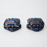 Pair of poufs
