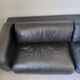 Cini Boeri - Gradual Lounge Sofa Black Leather Knoll/Gavina