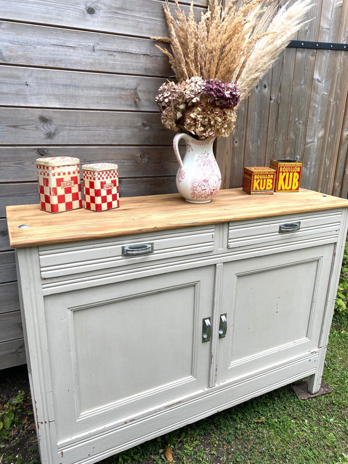 Parisian sideboard vintage counter 133cm