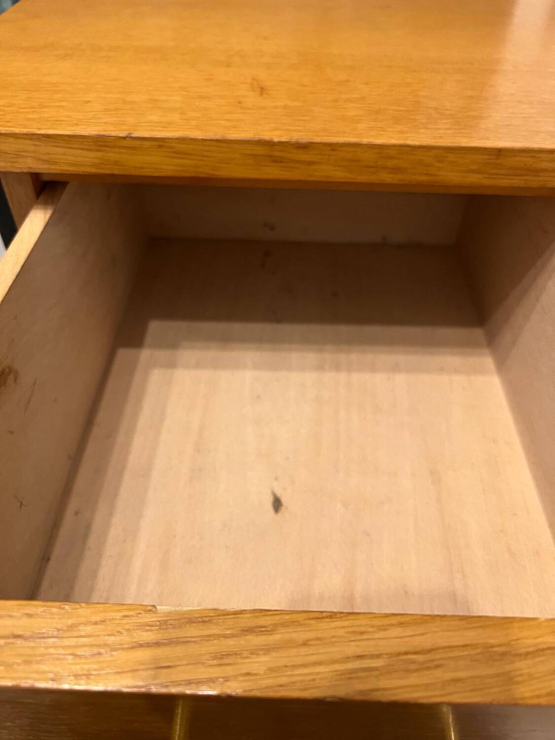 Vintage light oak desk 50s/60s