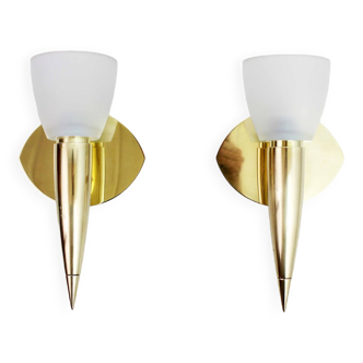 Pair of Italian wall lights 1970