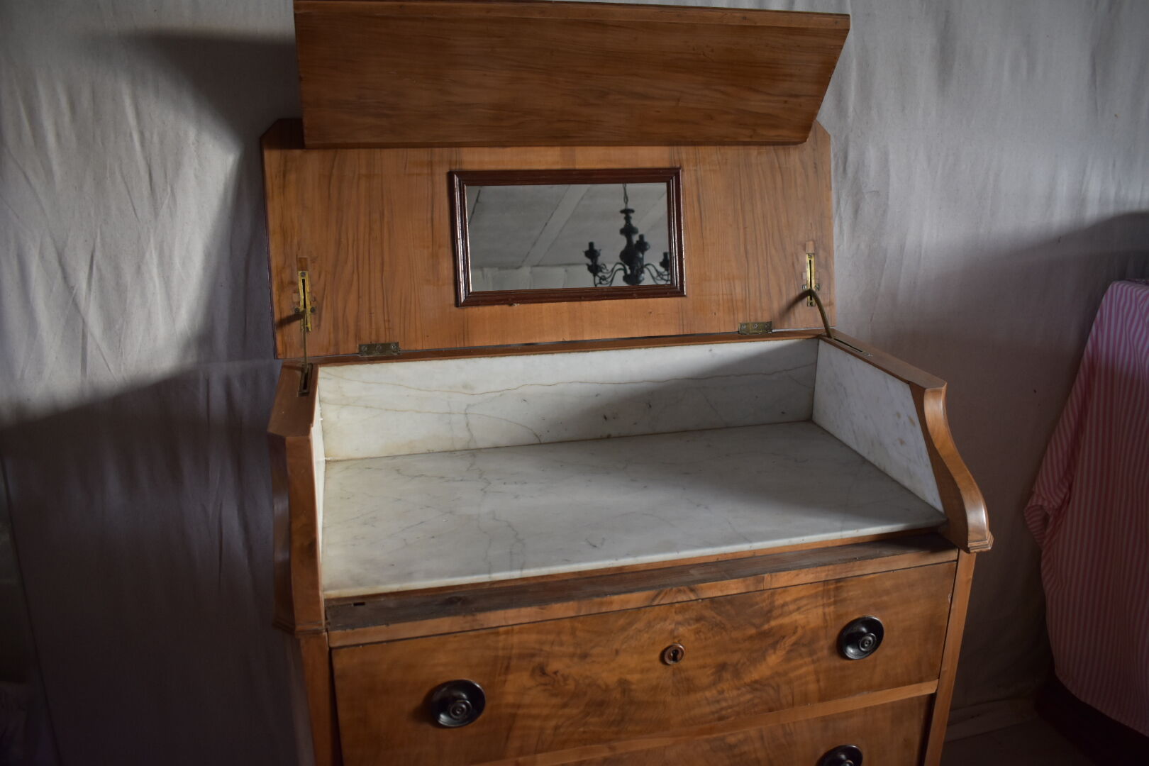 Antique toilet chest of drawers