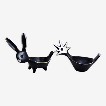 Modernist Animal Duo by Walter Bosse
