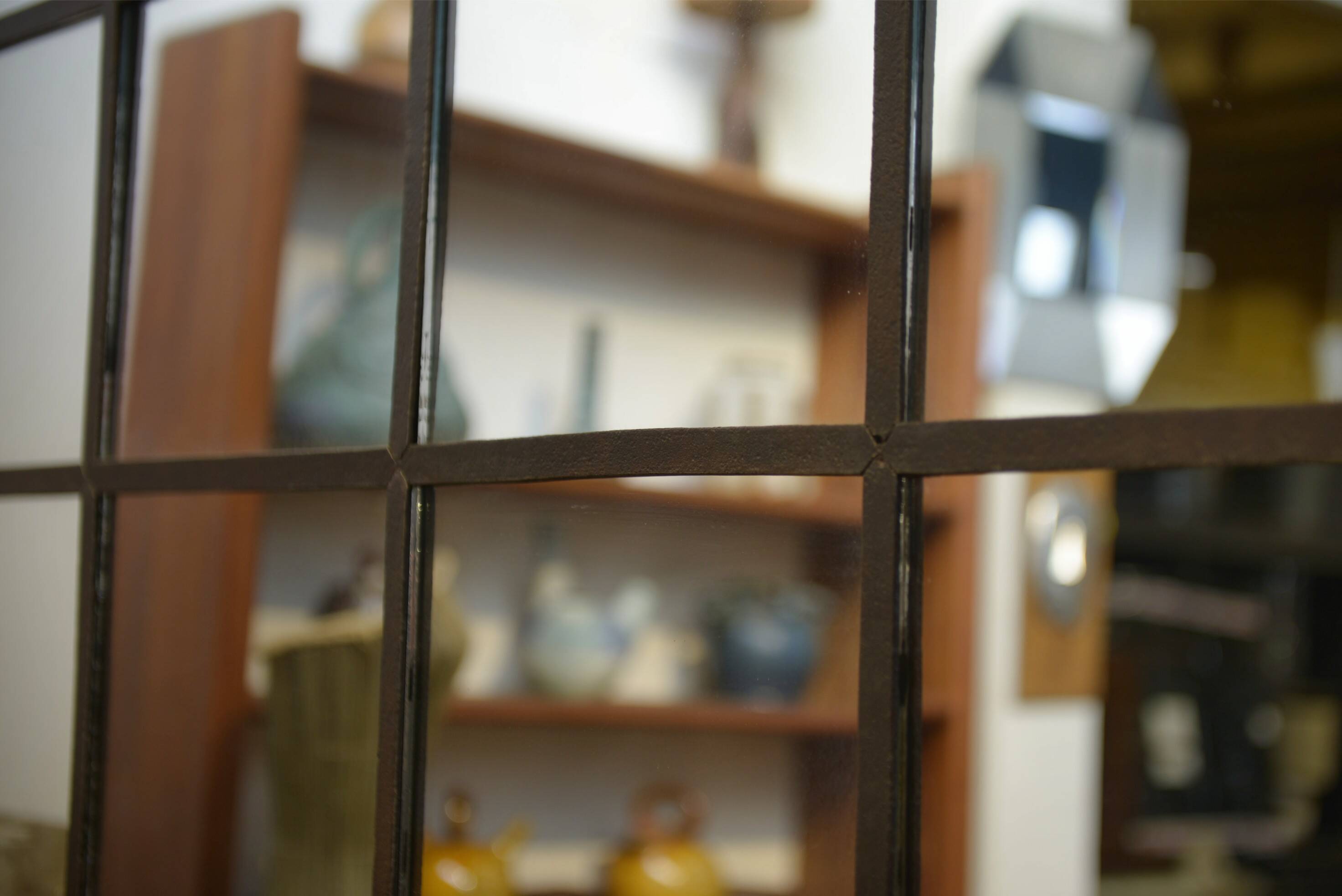 1950s industrial mirror