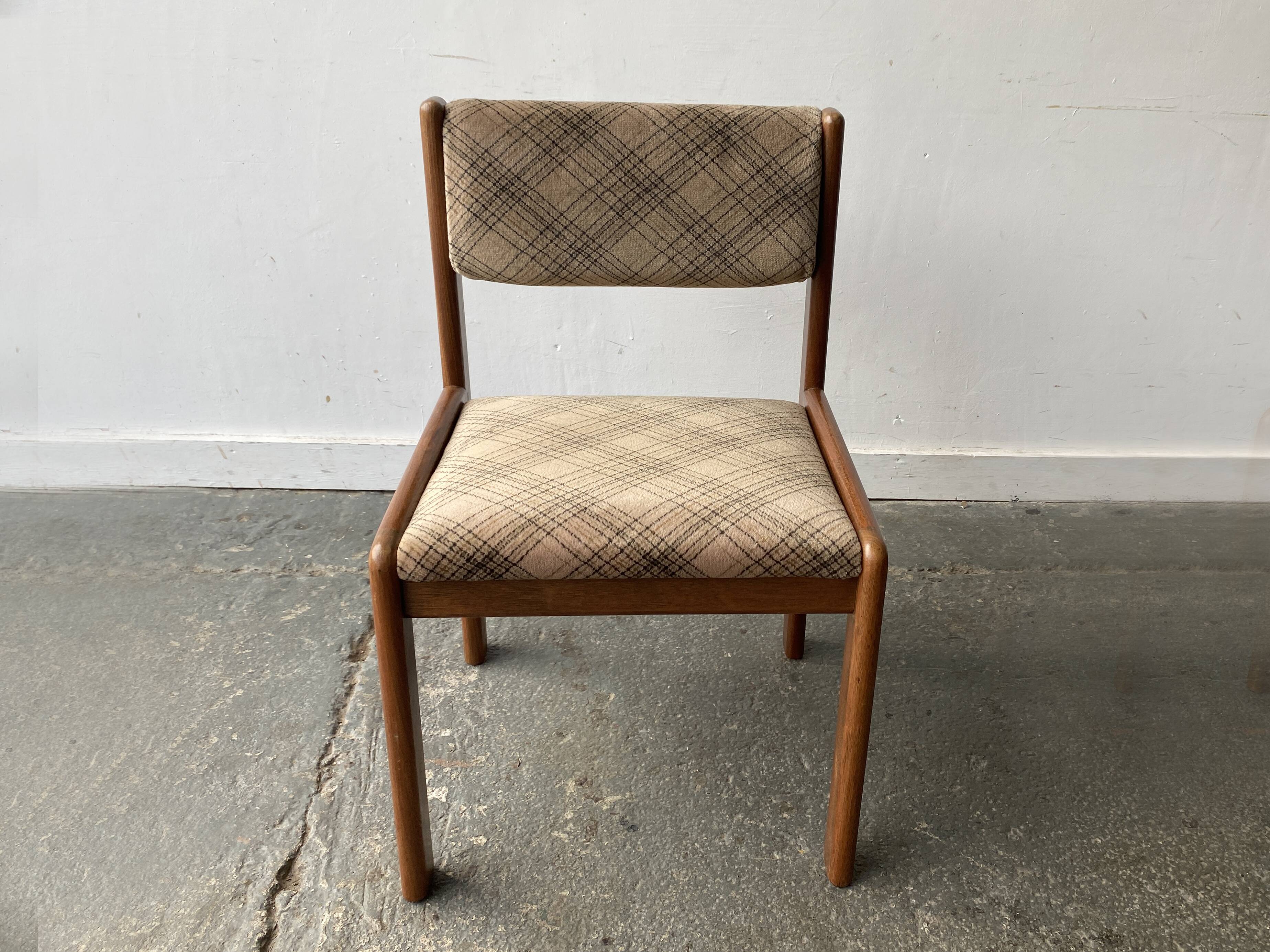 Set of 4 1960’s Mid-Century Dining Chairs by G Plan