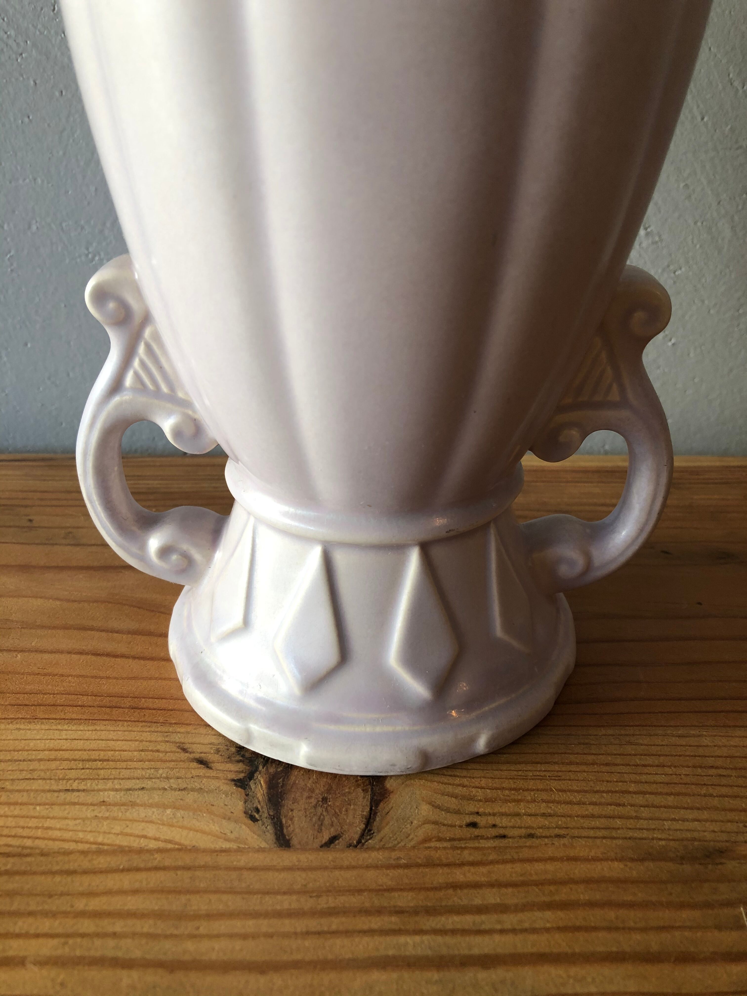 Arthur Wood art deco vase, English ceramics