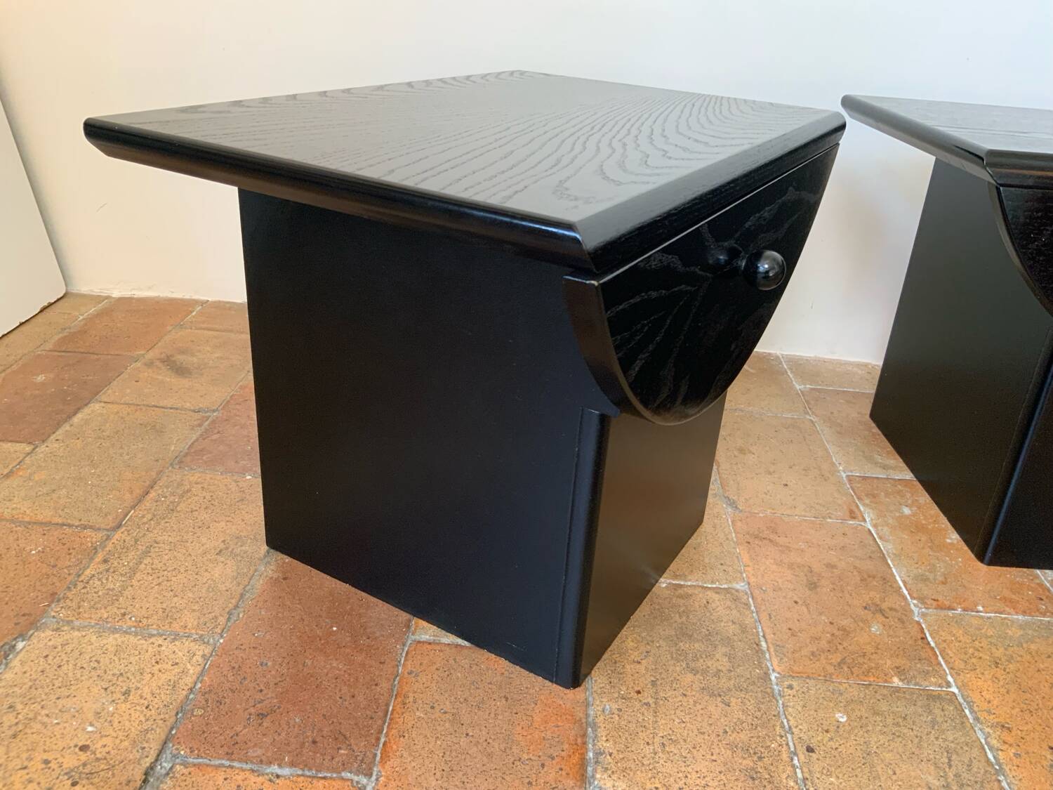Vintage nightstands or bedside tables