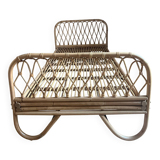 Authentic rattan bed