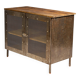 Industrial iron cabinet from the 1950s, Czechoslovakia