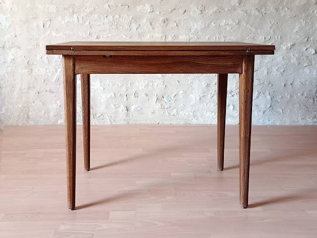 Vintage oak portfolio table 1960
