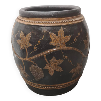 Large Vintage Asian Garden Planter, 1970/80s